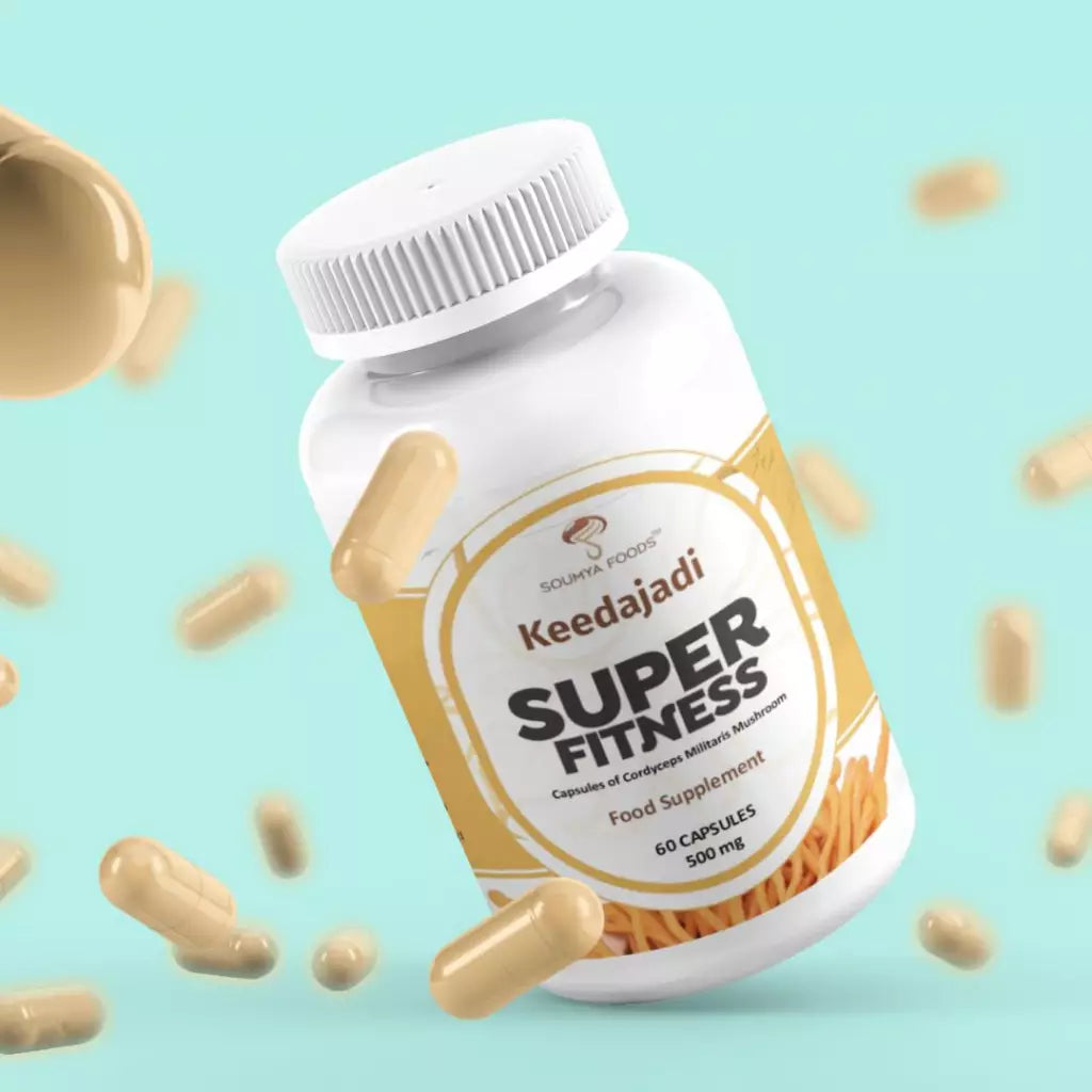 KEEDAJADI cordyceps mushroom Super Fitness by the Mushroom