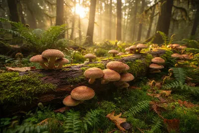 image-of-siitake-mushrooms-in-their-natural-forest-habitat