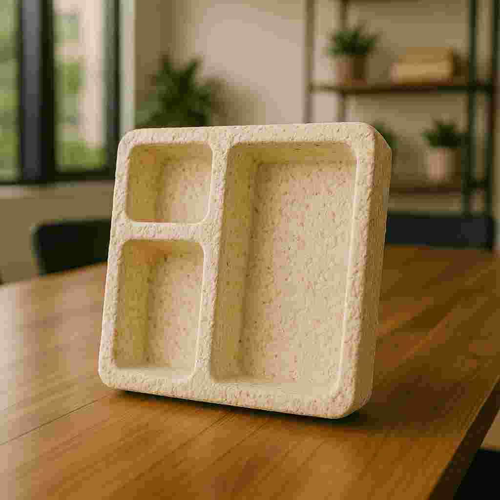 Mycelium-based eco packaging as a sustainable alternative to thermocol